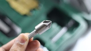 How to use Countersink Drill bit using Bosch X50Ti 50 Piece Drill Bit Set