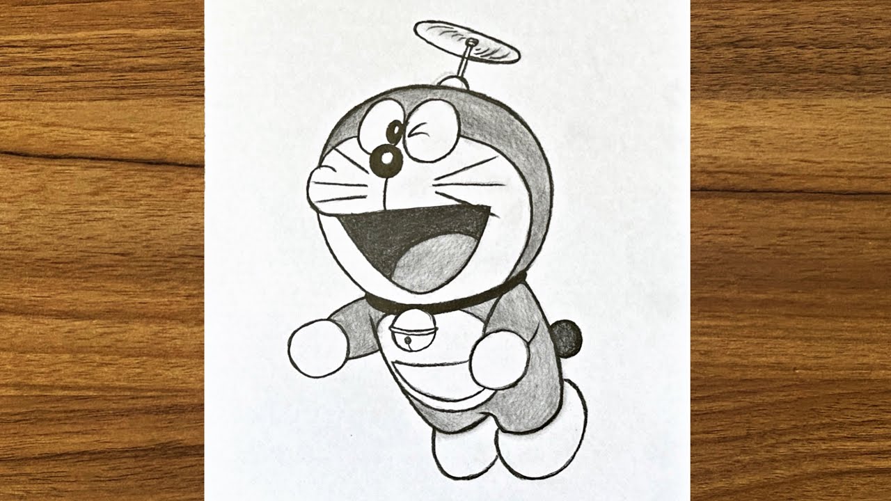 How to Draw Doraemon step by step very easy  YouTube
