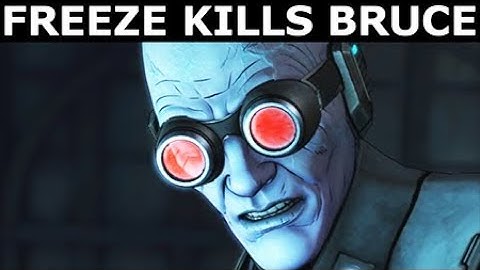 Mr. Freeze Kills Bruce Wayne - BATMAN Season 2 The Enemy Within Episode 2: The Pact