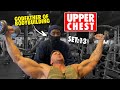 Smashing Upper Chest & Triceps w/ The GODFATHER OF BODYBUILDING!