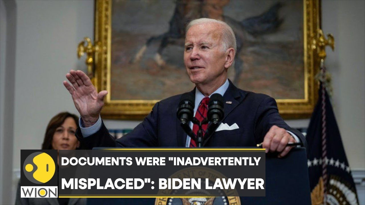 'They were inadvertently misplaced': Biden lawyer on the classified ...