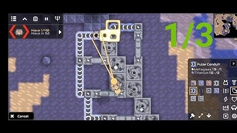 mindustry V6 tar fields (1/3) (android gameplay) 022