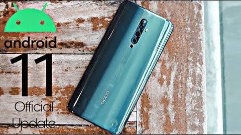 Oppo Reno 2 F Android 11 Official Update