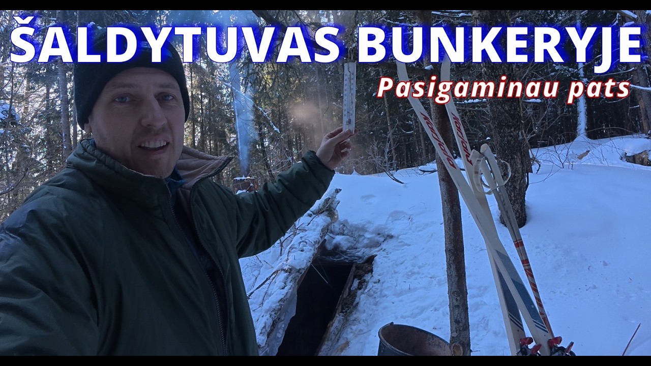 27 VAL. BUNKERYJE - PASIGAMINAU ŠALDYTUVĄ  | 37 Serija