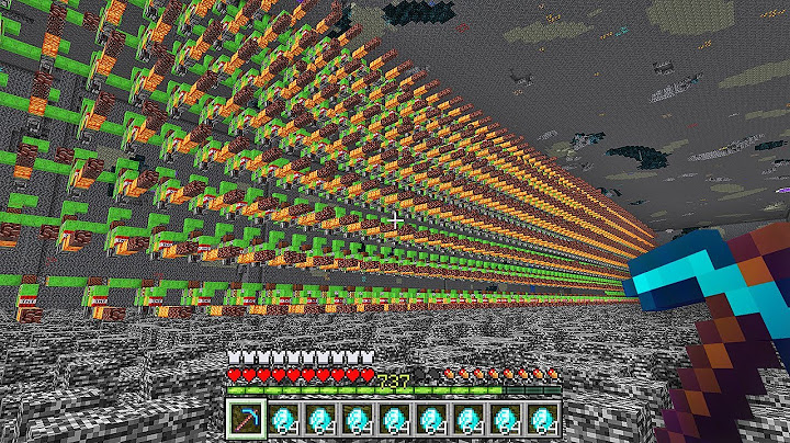 Saya Membangun PETERNAKAN BERLIAN di Minecraft Hardcore