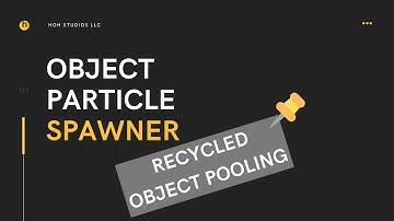 Object Particle Spawner: Basic Recycled Setup