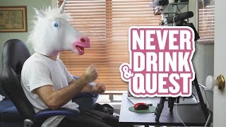 Never Drink whilst Questing on RuneScape!