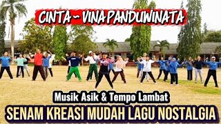 SENAM KREASI MUDAH LAGU NOSTALGIA VIRAL DJ CINTA (VINA PANDUWINATA( SENAM KREASI MUDAH LAGU NOSTALGIA VIRAL DJ CINTA (VINA PANDUWINATA(