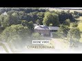 Charlton hall drone  unique and quirky wedding venue in northumberland