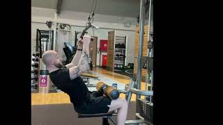 Lean back 45 - Pull Down - Neutral Grip