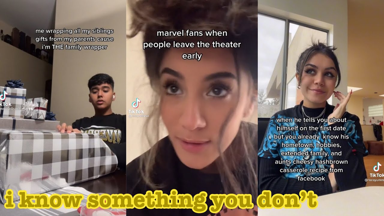 i know something you don’ttik tok YouTube