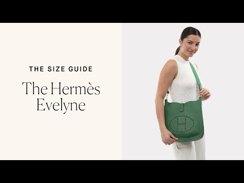SIZE COMPARISON! Hermès Evelyne PM or GM? Mod Shots 