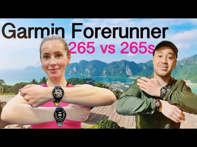 Garmin Forerunner  vs s   Woman's wrist size and software