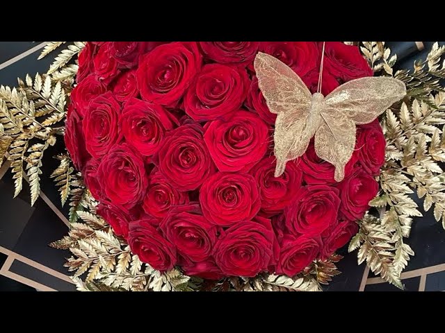 20 Red Roses, Red Naomi Rose Bouquet