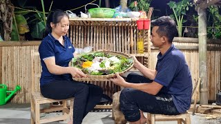 Simple happiness of a single mother: Delicious meals with children and a kind man |Ly Tieu An