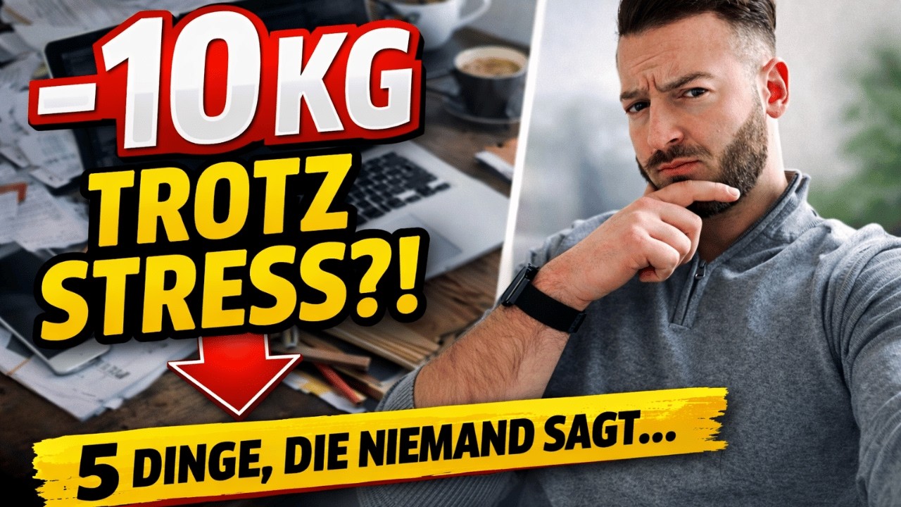 5 Geheimnisse, um endlich 10kg zu verlieren – trotz Stress