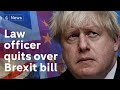 UK government law officer resigns over Brexit deal plans