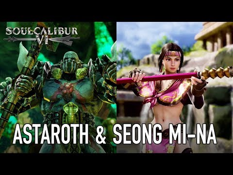 SOULCALIBUR VI - PS4/XB1/PC - Astaroth & Seong Mi-Na (Character announcement trailer)