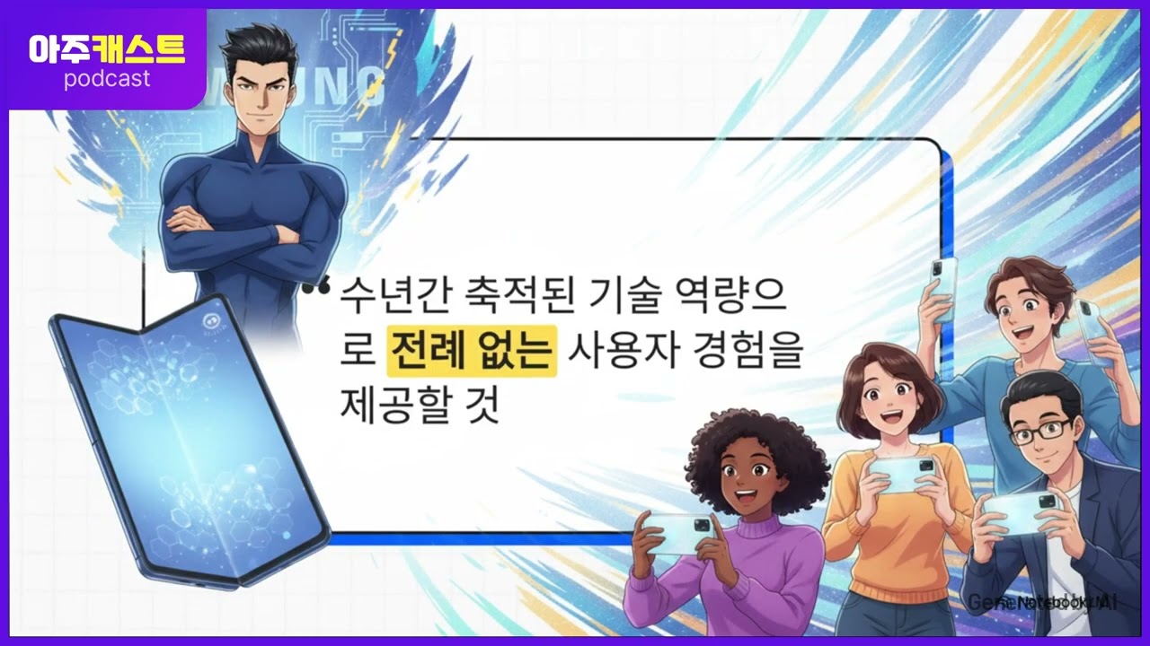 중국·애플 비켜 삼성, 주름 제로 패널로 폴더블 주도권 굳히기