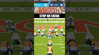 Never Give Up A Qb Sneak Again