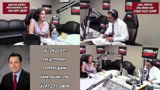 Real Estate Agent Melissa Zavala, Tax Attorney Jeffrey Kahn and Mortgage Expert Jon Jerotz on ESPN 1