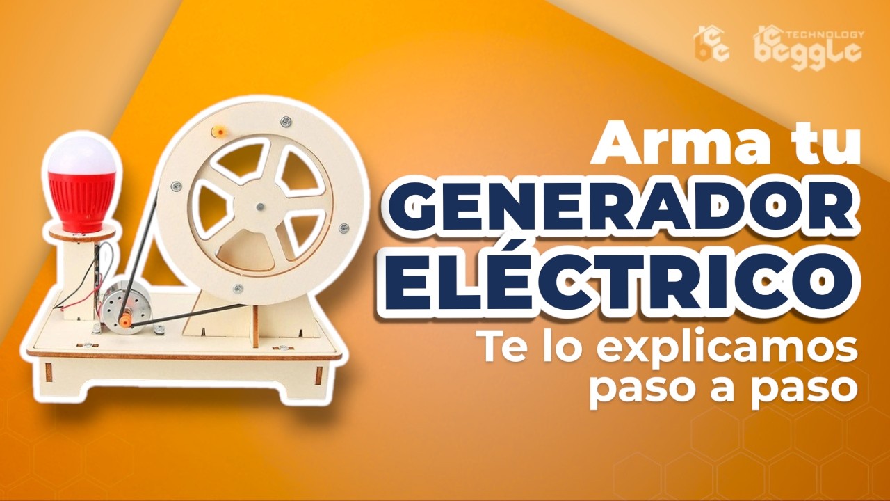 Kit De Motor Eléctrico DIY – Modelo De Generador En Miniatura Para Proyectos STEM, Aprendizaje De Física Y Electrónica