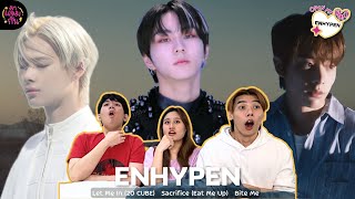 [Open My Heart] EP.3.2 ENHYPEN - DARK BLOOD Concept Trailer, Let Me In, Sacrifice etc. | REACTION