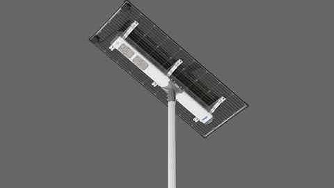 All in one solar street light X4s exploded view