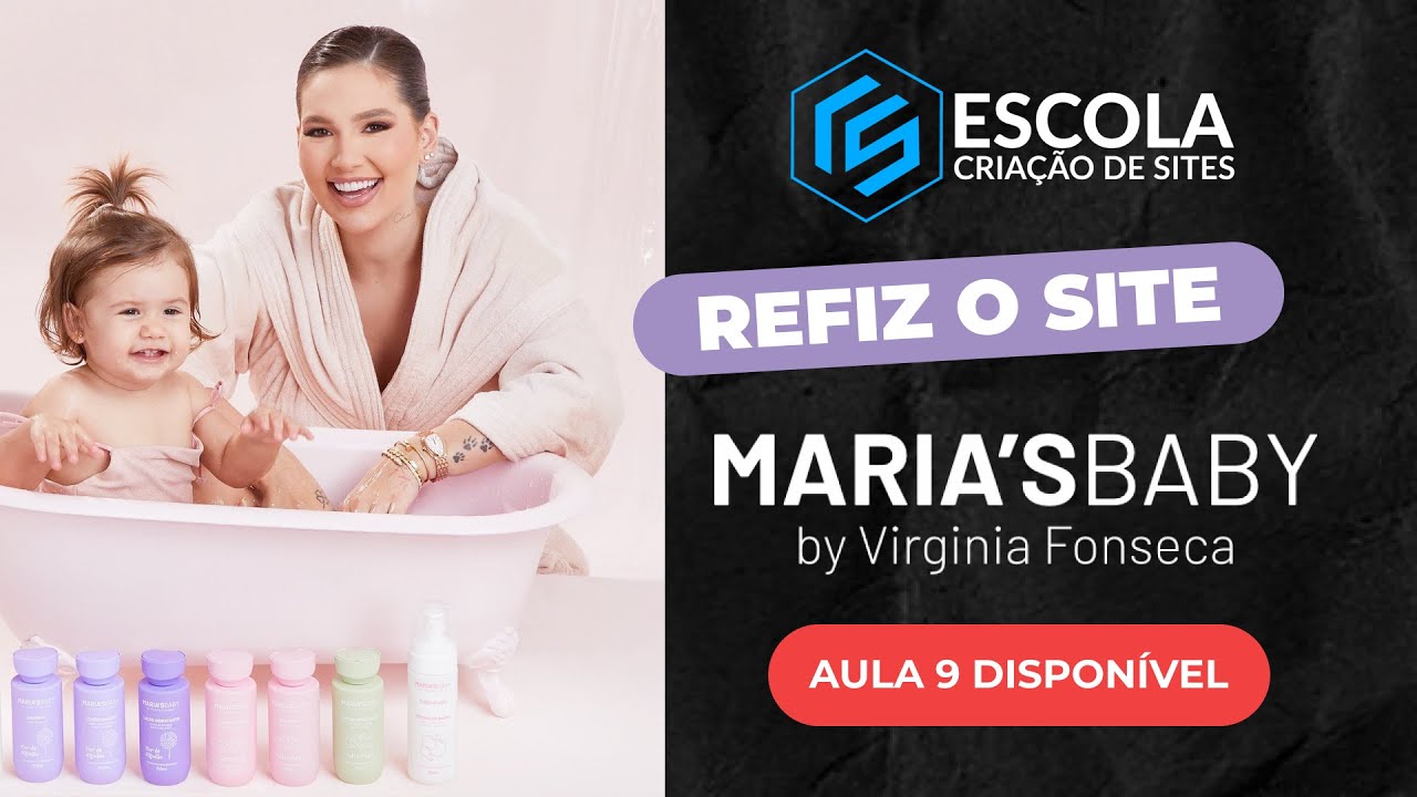 Refiz O Site Da Marias Baby Da Virginia Fonseca YouTube Refiz O Site Da Marias Baby Da Virginia Fonseca YouTube