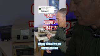 154I oppure 1541, come si chiama il floppy disk drive per Commodore 64? #commodore #c64 #floppy
