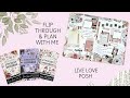 Live Love Posh Winter Collection Release | Flip Through & Plan With Me | Creative Journal