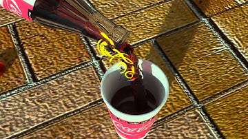 Coca Cola Ad - 3ds max