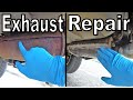 How to Find and Repair Exhaust Leaks EASY (Without a Welder)