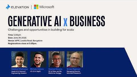 Unlocking the power of GenAI for new frontiers by Michele Catasta, VP of AI at Replit