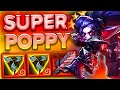 Insane poppy 3 1v9 clutch  teamfight tactics set 10 ranked