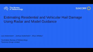 ICLR Friday Forum: Estimating Hail Damage Using Radar and Model Guidance (August 6, 2025)