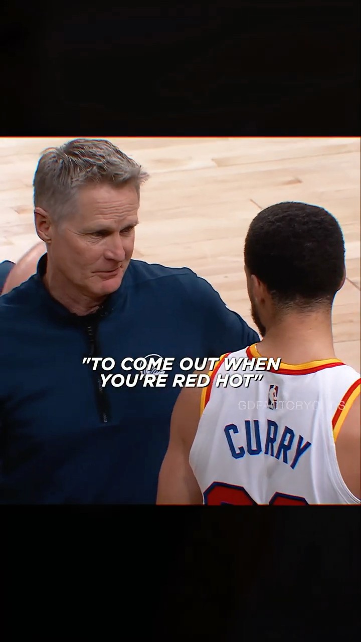 Steph just shocked Steve Kerr ?