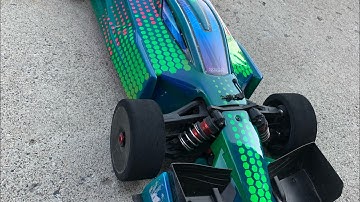 ARRMA LIMITLESS v2 ESC CATCHES FIRE🔥!! #innovationrc #arrmarc #arrmalimitless8s