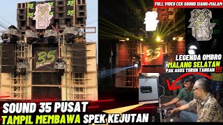 Sound Legend Shows Its Tangs  Sound 35 Malang Center Sound Check Preparing For The Prembangan 