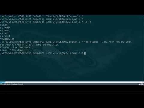 esxi | vmkfstools