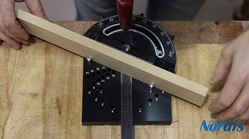 MIterset segment precision miter gauge jig Nordis