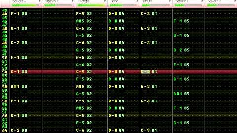 Famitracker - Chrono Trigger - Final Battle