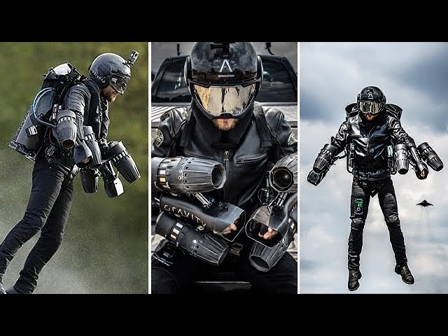 1,000-Horsepower Jetpack Suit Demonstrated