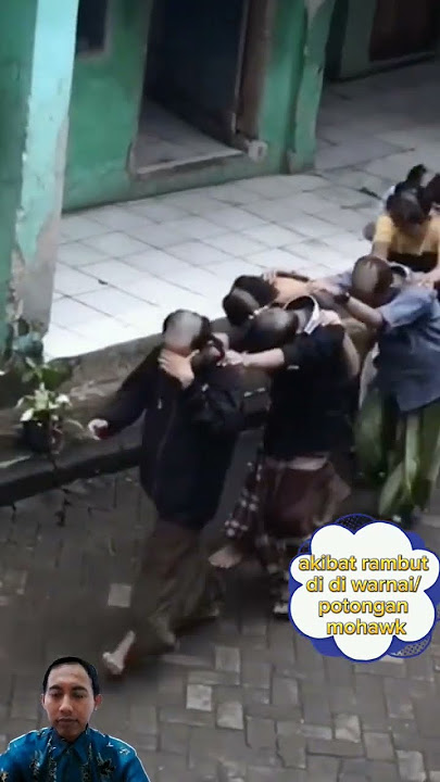 ketika santriwati mengambil alih hukuman santri putra#auto hancur🙈#short
