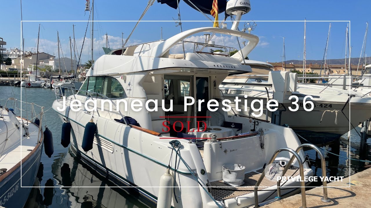 [SOLD] - Jeanneau Prestige 36 - 