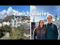 Zurich diaries 4K | old town, cafes &amp; Red Bull party