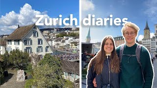 Zurich diaries 4K | old town, cafes &amp; Red Bull party