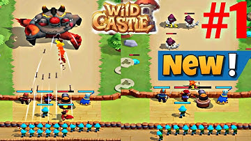 Wild Castle :Tower Defense TD Walkthrough ios Android Gameplay part 1