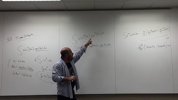 Calculus 2 Ch 8.3 Introduction to Trig Integrals