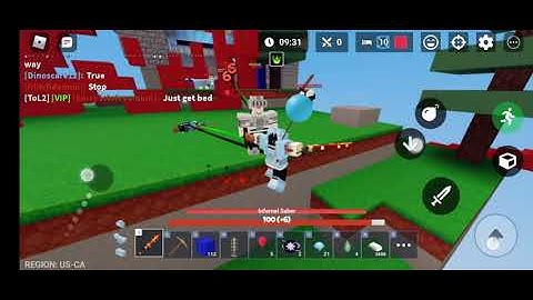 spawn killing with ember 30 v 30 (roblox bedwars)
